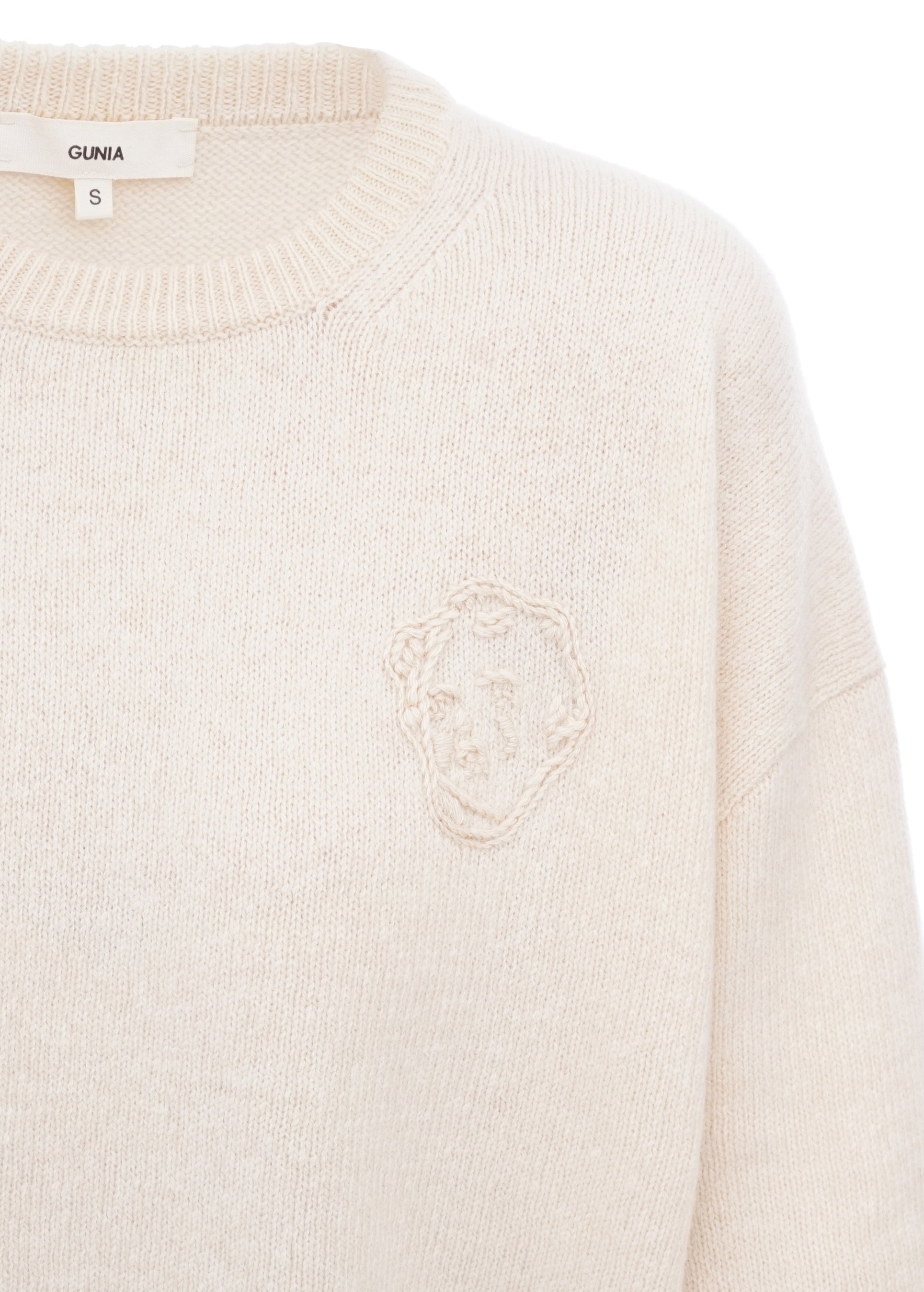 Sweater with Angel in Milk slide 2