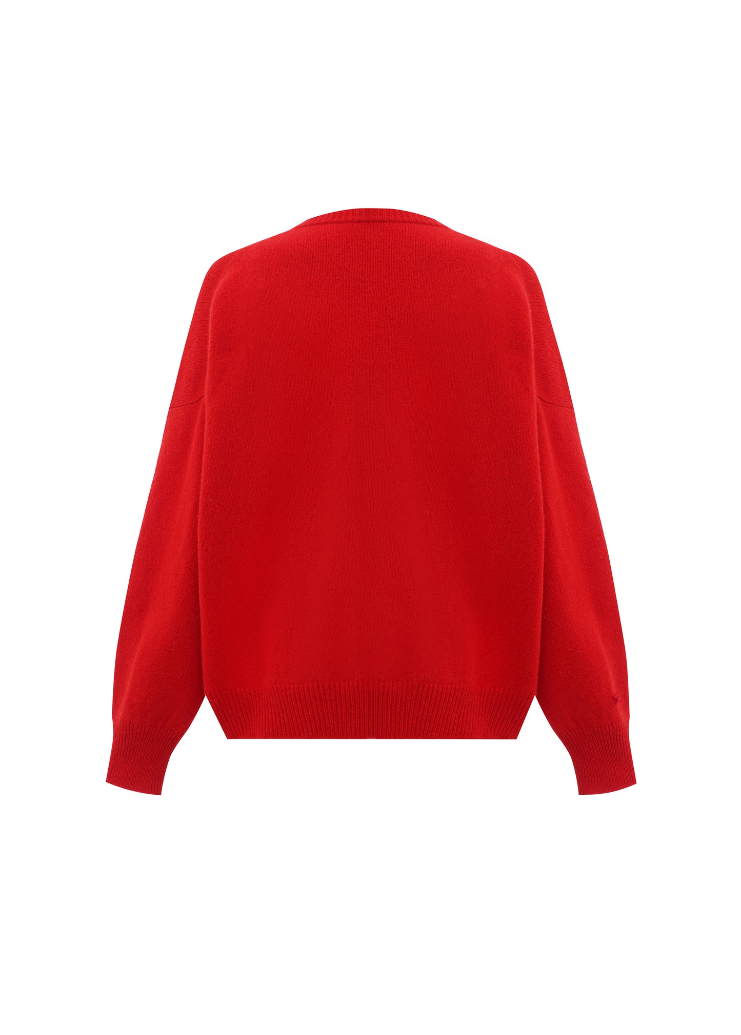Sweater with Angel in Red