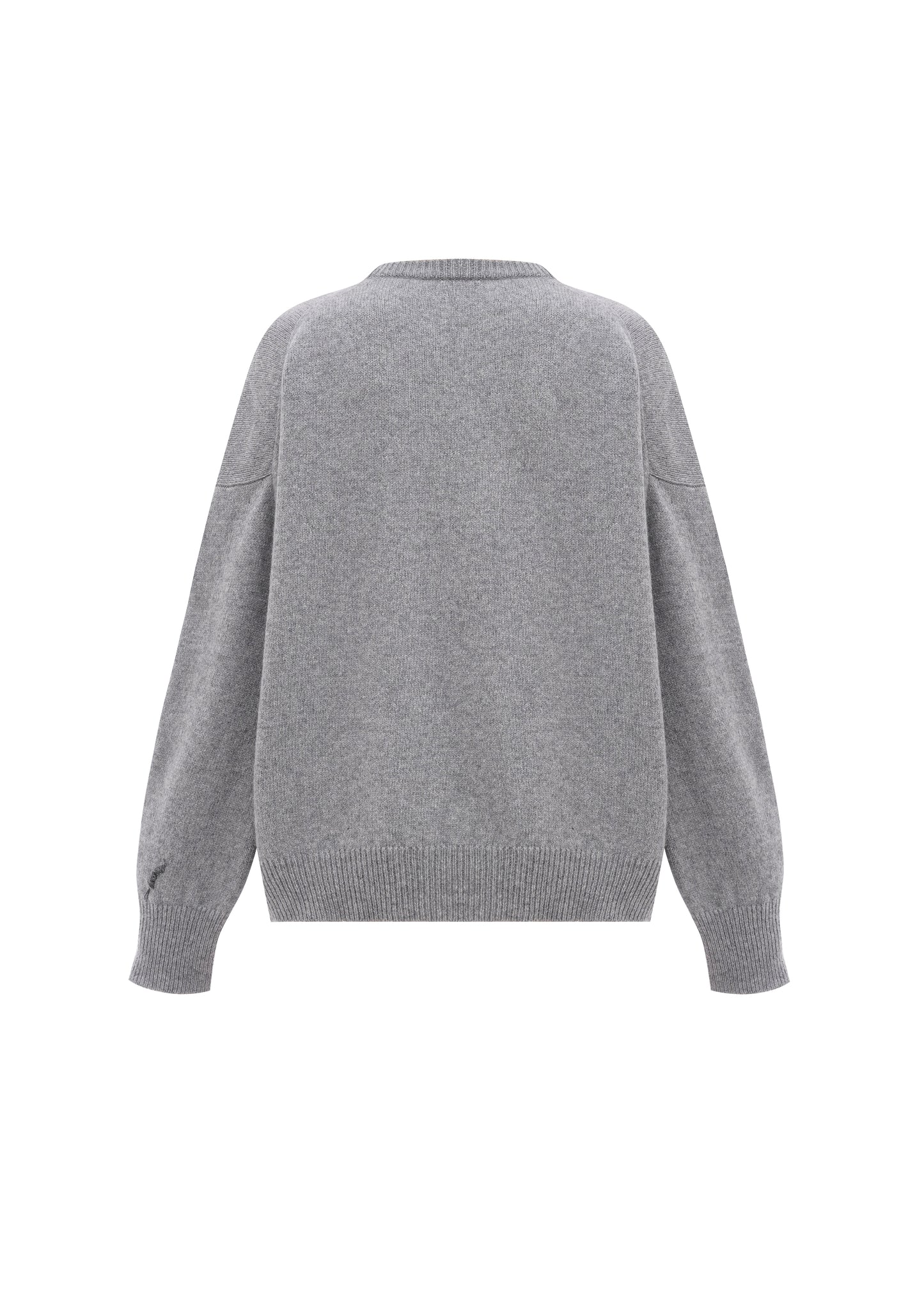 Sweater with Angel in Grey