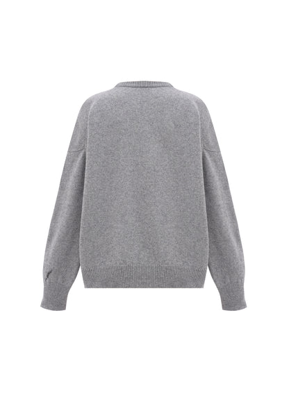 Sweater with Angel in Grey