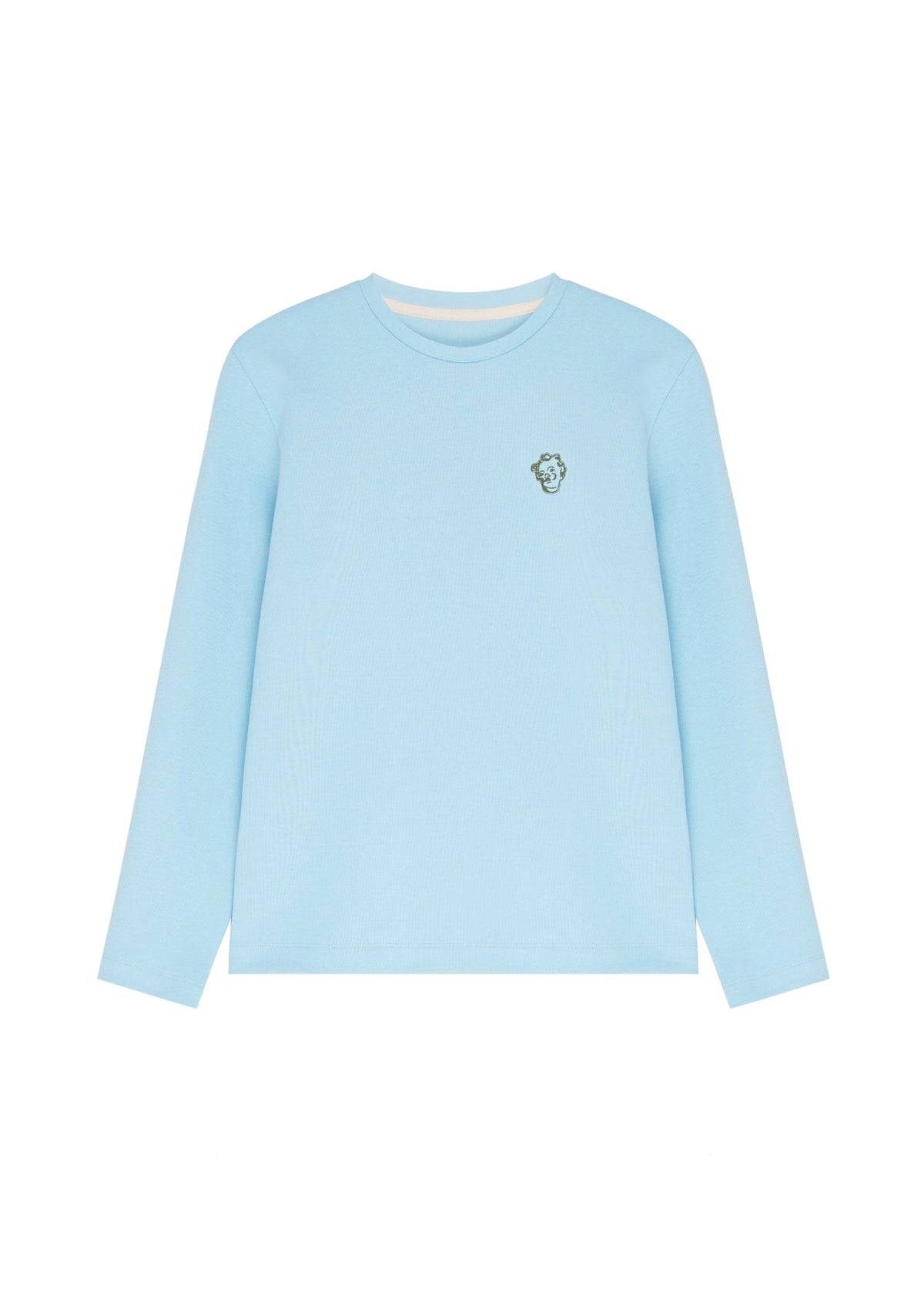GUNIA Long Sleeve Top in Blue slide 1