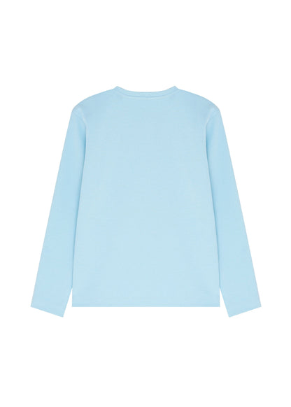 GUNIA Long Sleeve Top in Blue