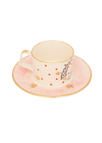Dove Tea Cup and Saucer Set