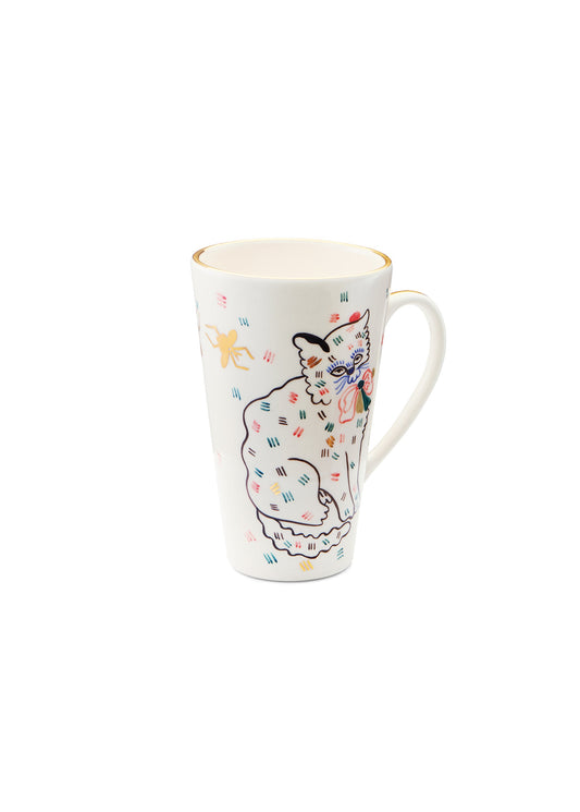 Ceramic Mug with a Kitten