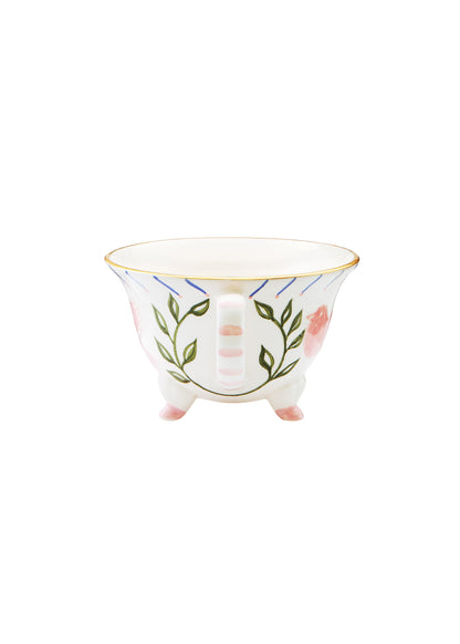 Ceramic cup with birds