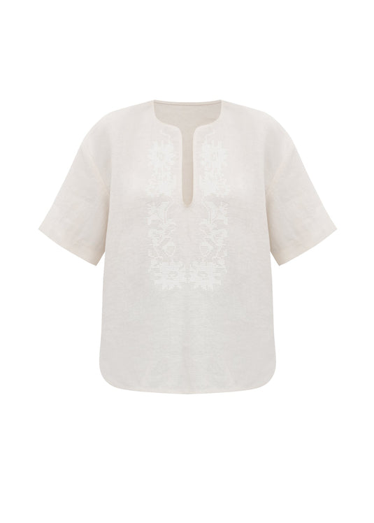 Embroidered Drop T-Shirt