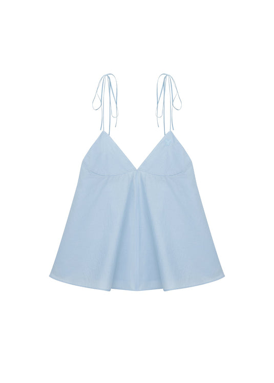Tie-Strap Top in blue