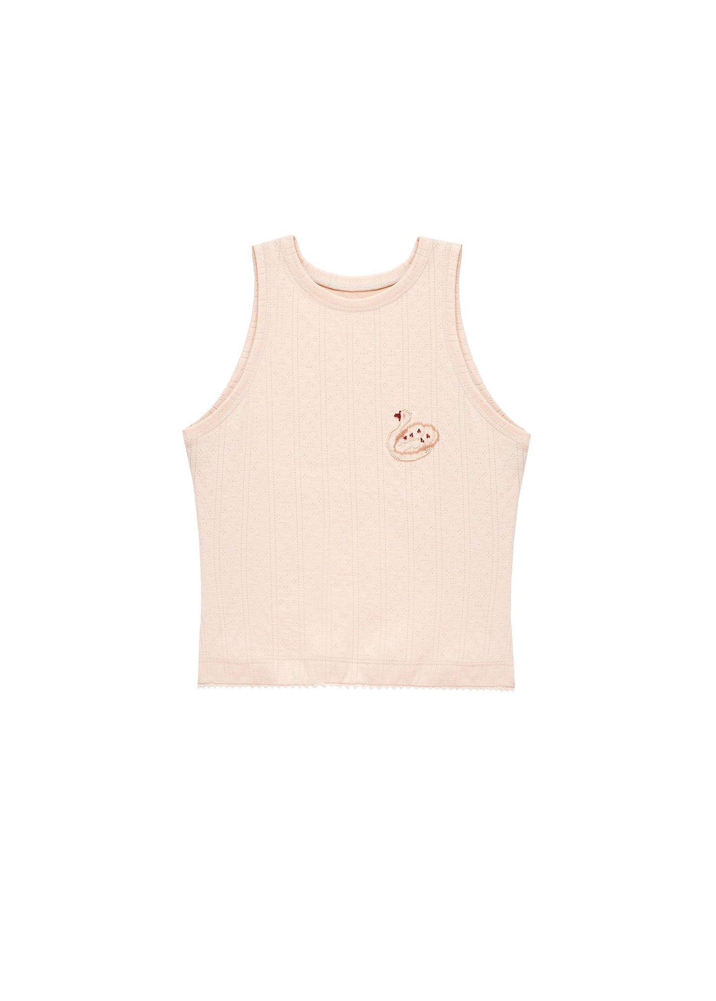 Pink Lace Tank Top
