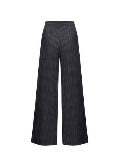 Striped Wrap Pants