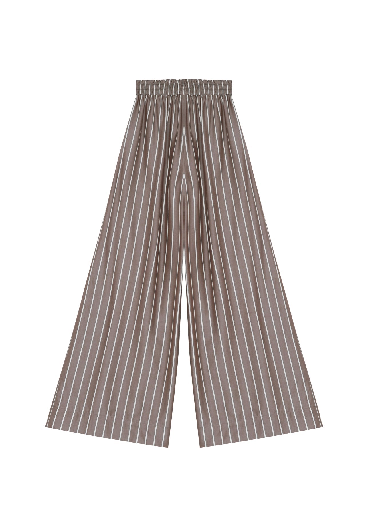 Palazzo Trousers in Dark Stripes slide 1