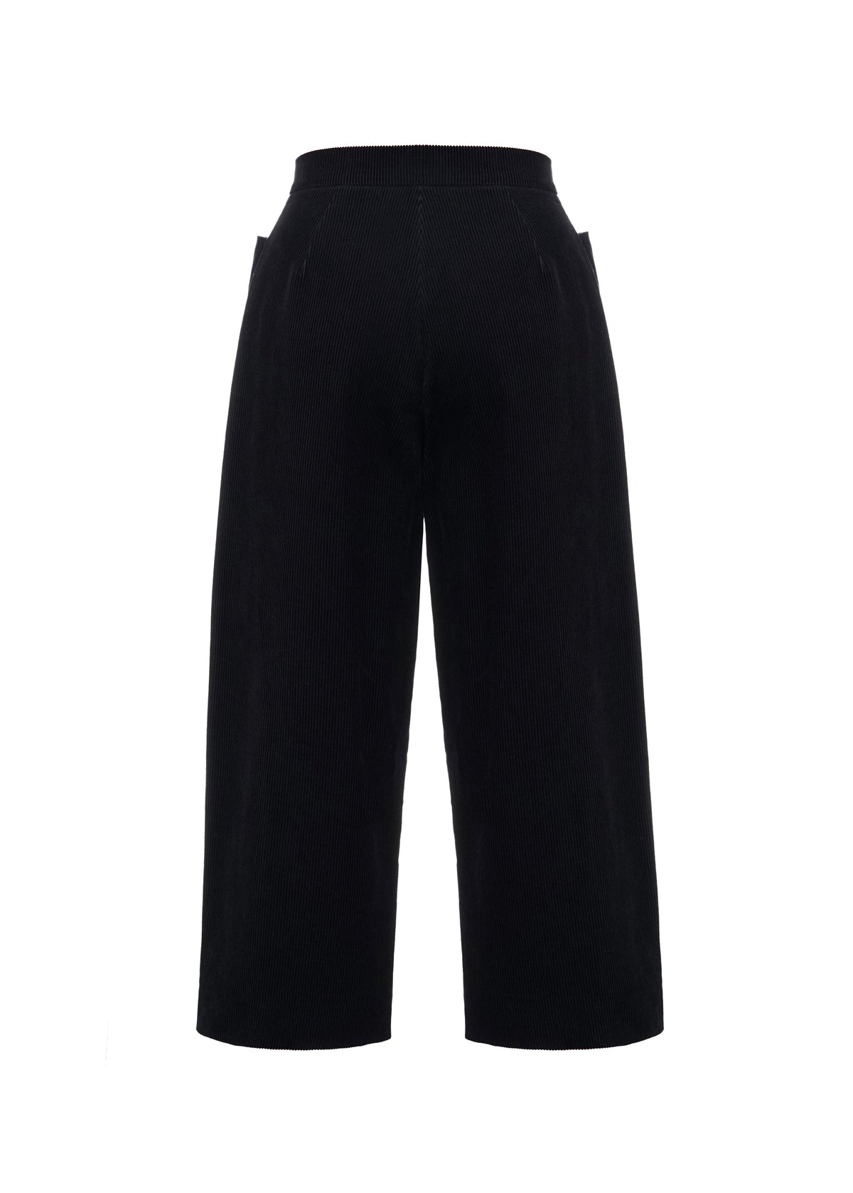 Marfa Corduroy Cropped Pants in Black