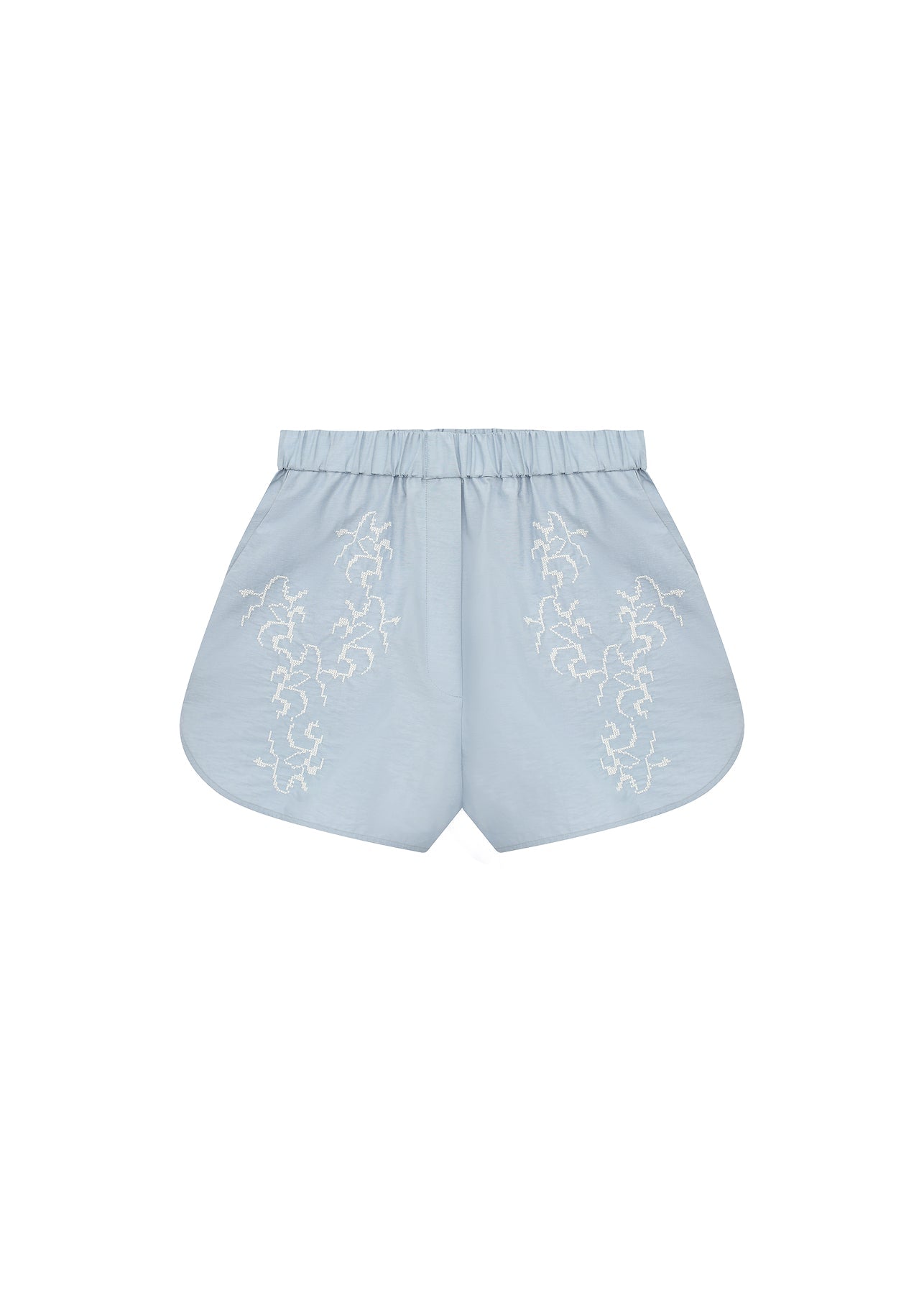 Shorts with Tyn Embroidery slide 1