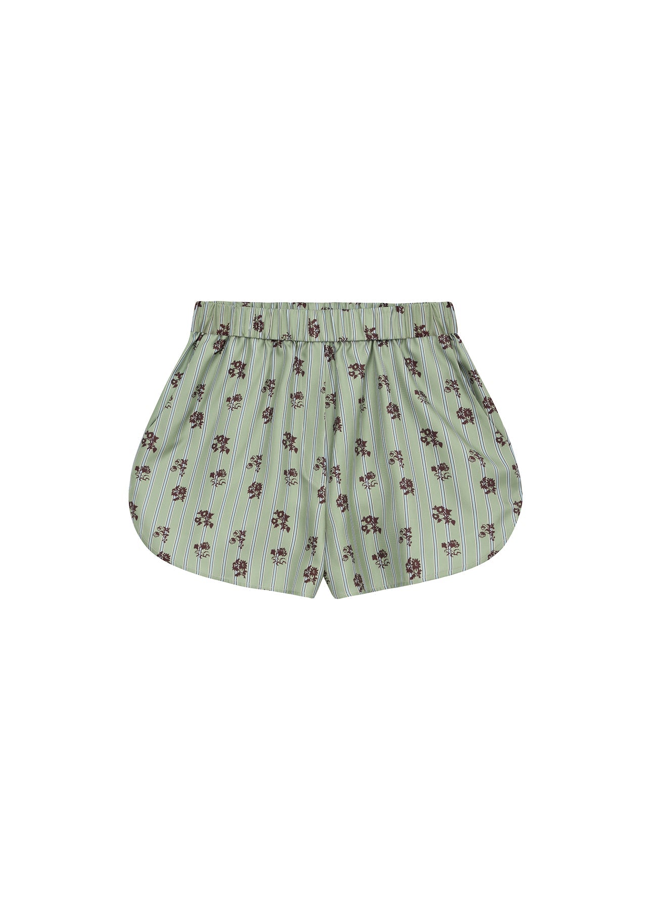Silk Shorts in Yahidka Pattern