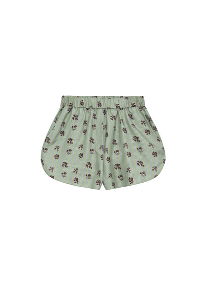 Silk Shorts in Yahidka Pattern