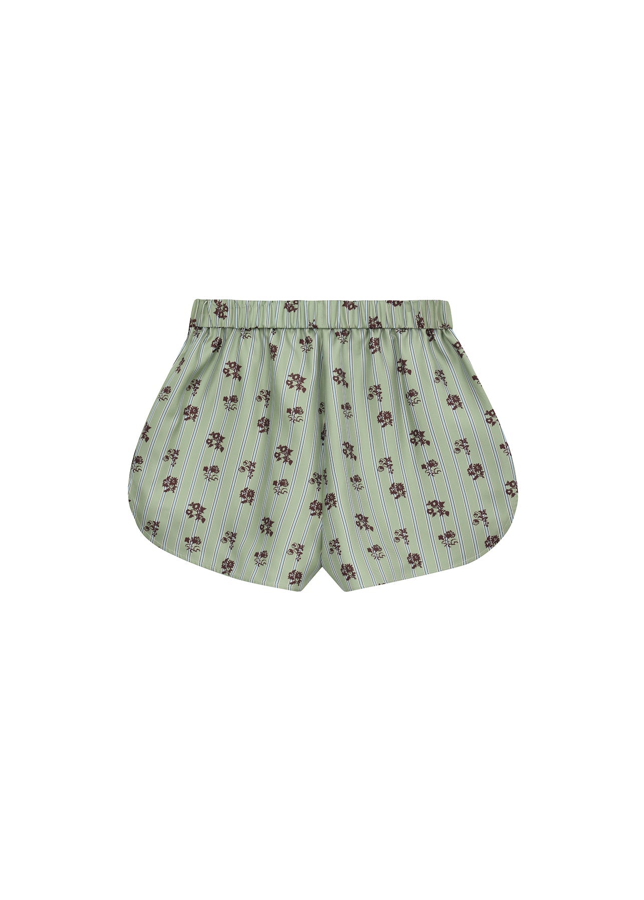 Silk Shorts in Yahidka Pattern