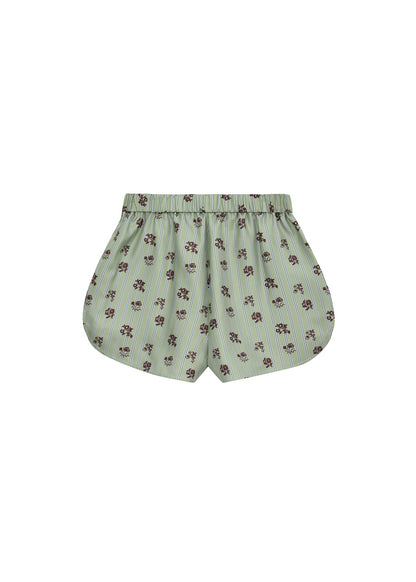 Silk Shorts in Yahidka Pattern