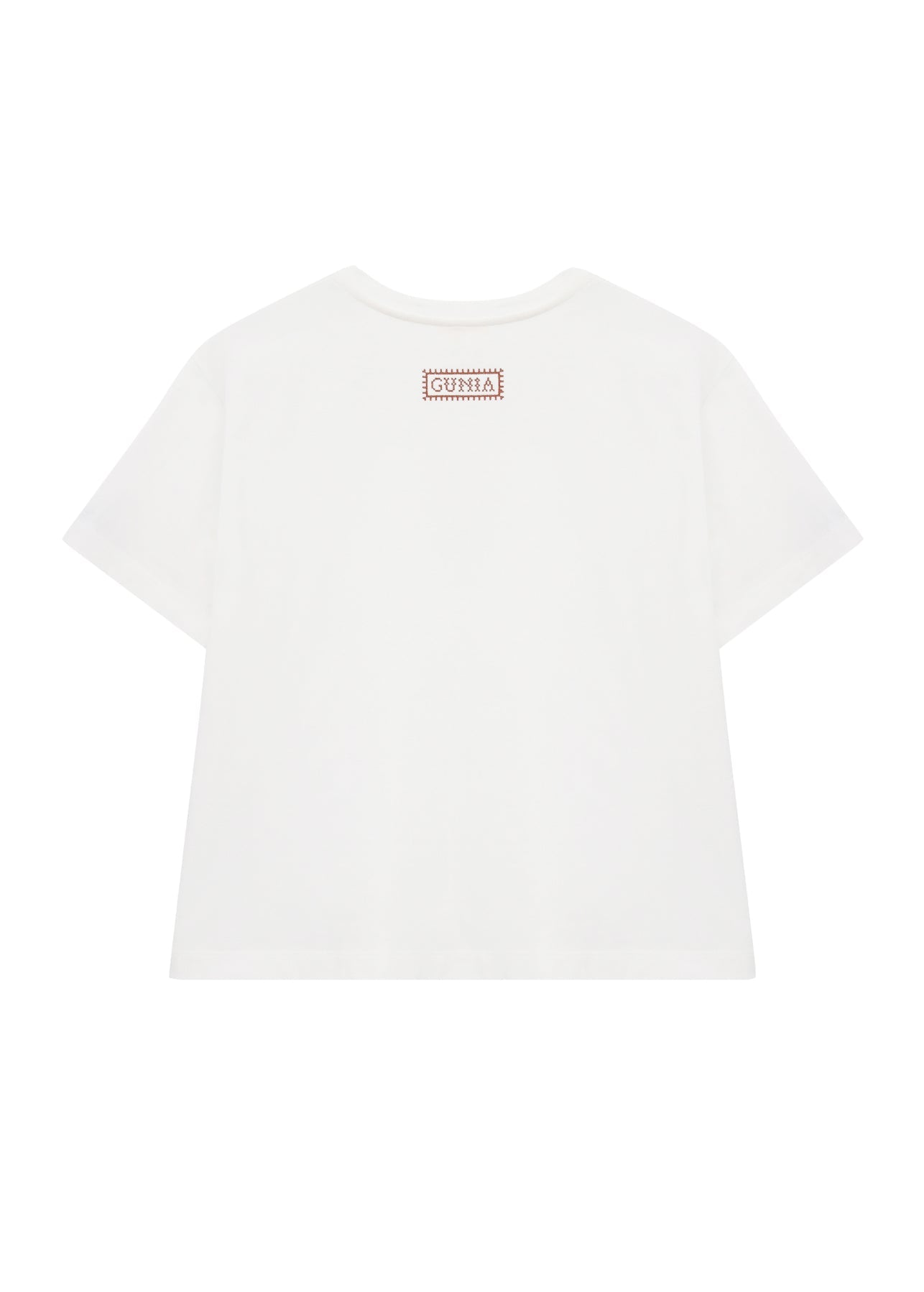 Embroidered GUNIA Jersey T-Shirt