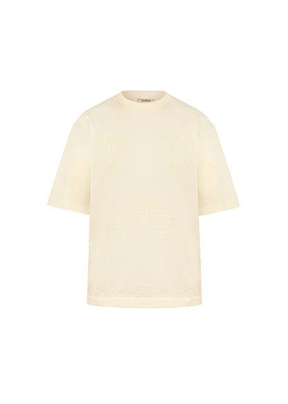 MALVA milk еmbroidered t-shirt
