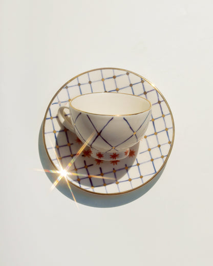 Set of two tea cups Easter