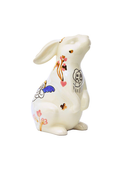 Rabbit shaped vase