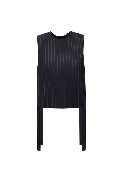 Striped Classic Bib Vest