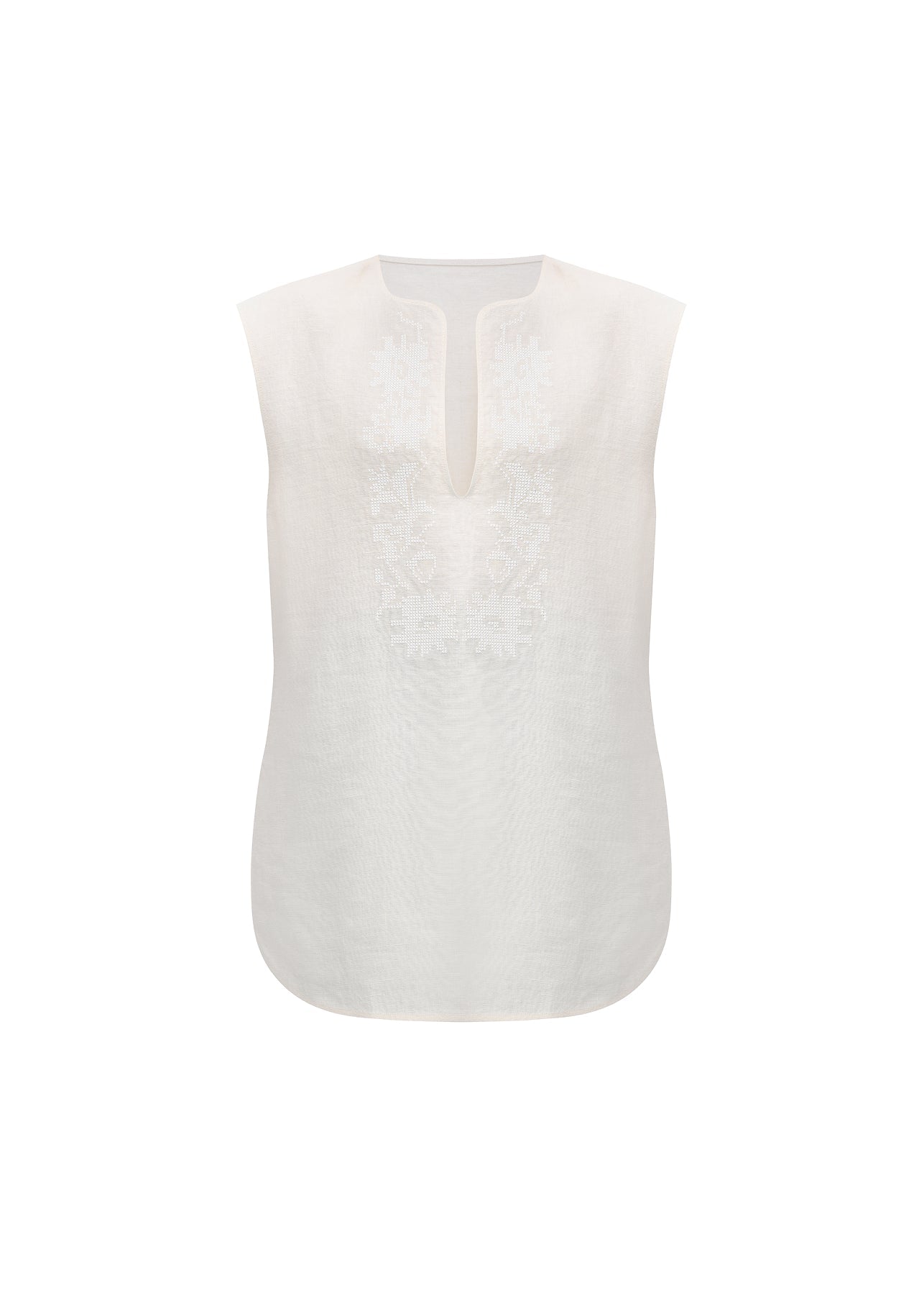 Embroidered Drop Vest slide 1