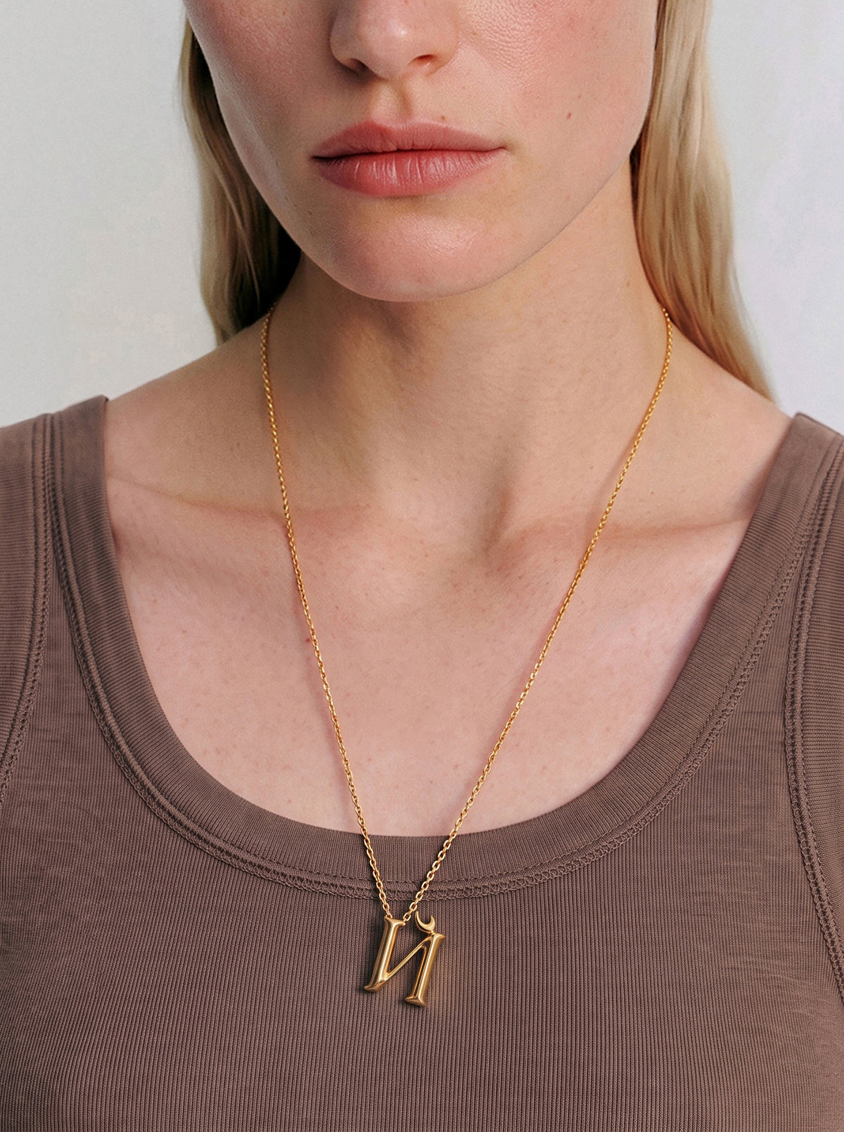 Narbut Pendant «Й» Gold-Plated