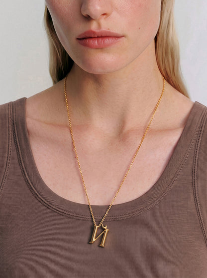 Narbut Pendant «Й» Gold-Plated