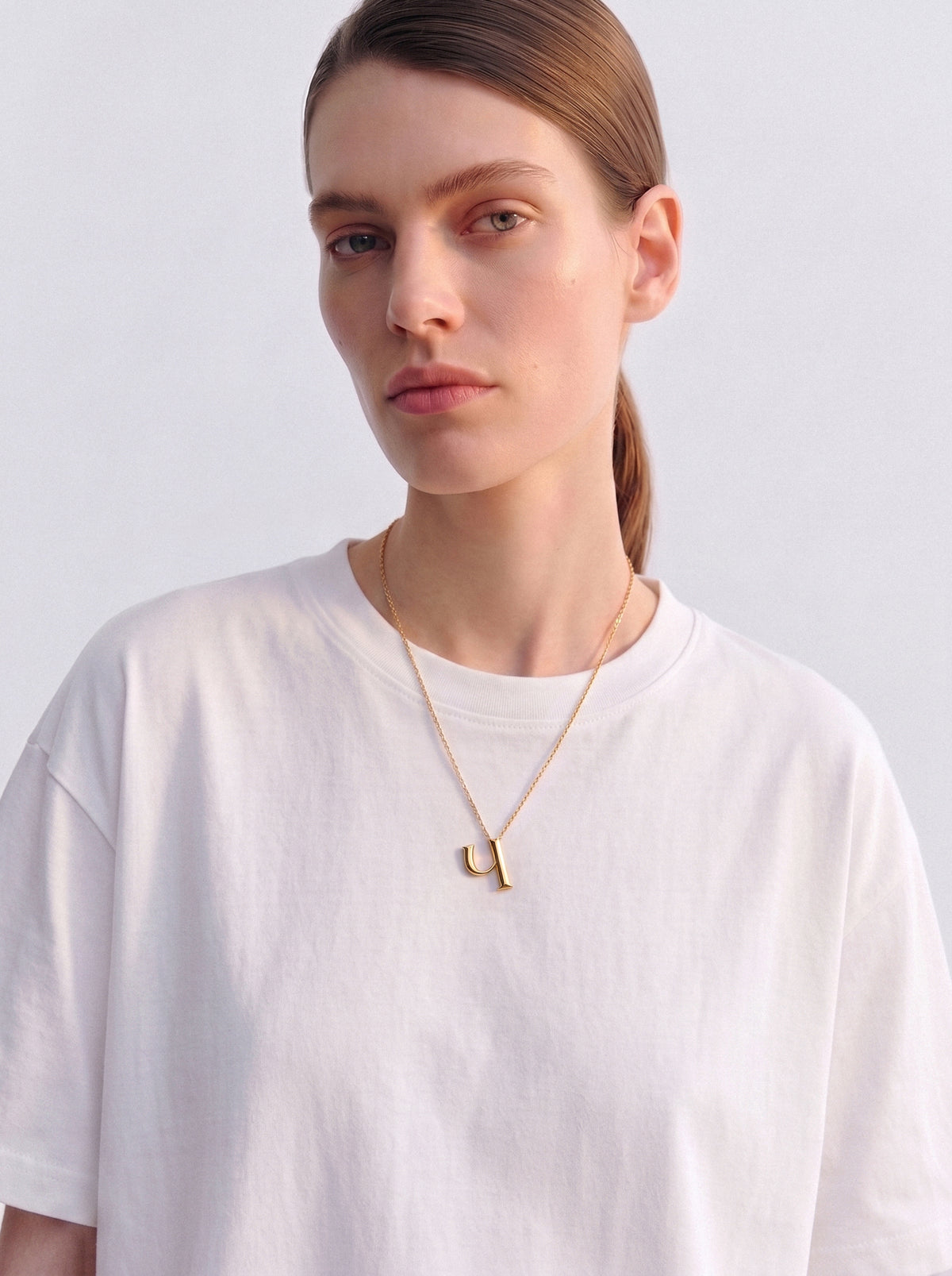 Narbut Pendant «Ч» Gold-Plated slide 2