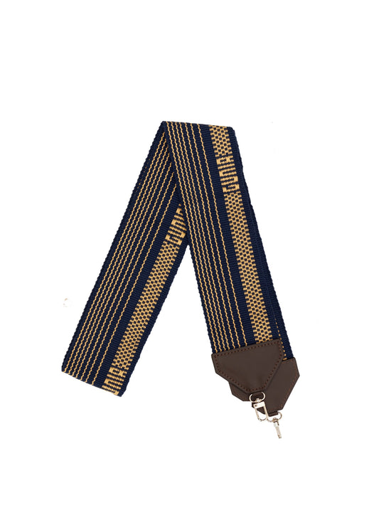 Woven strap in Navy Blue