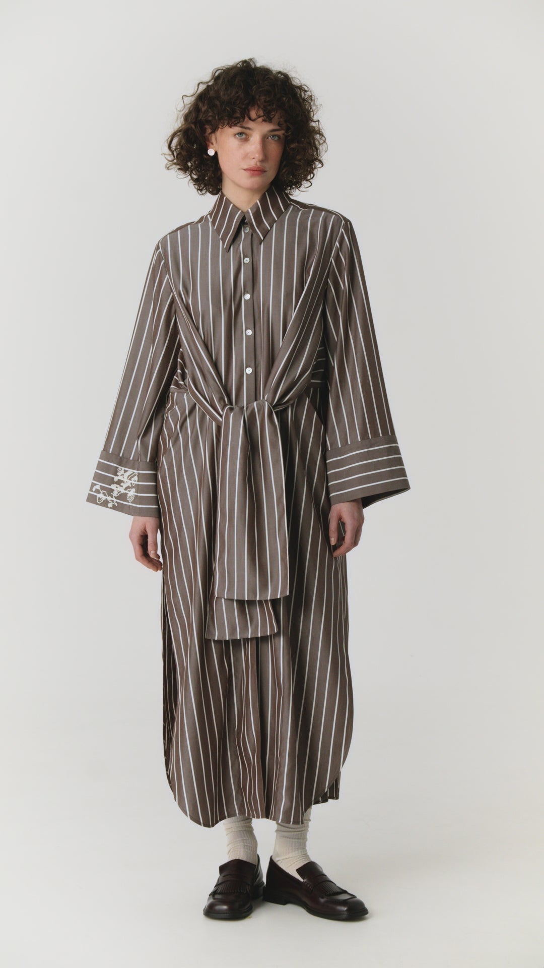 Mariia Tie Up Dress slide 3
