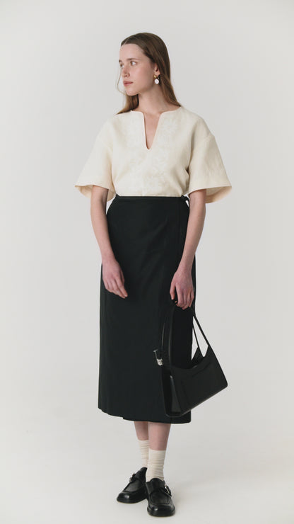 Embroidered Drop T-Shirt