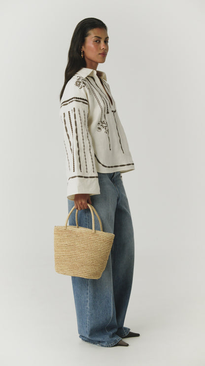 Arsena Embroidered Shirt